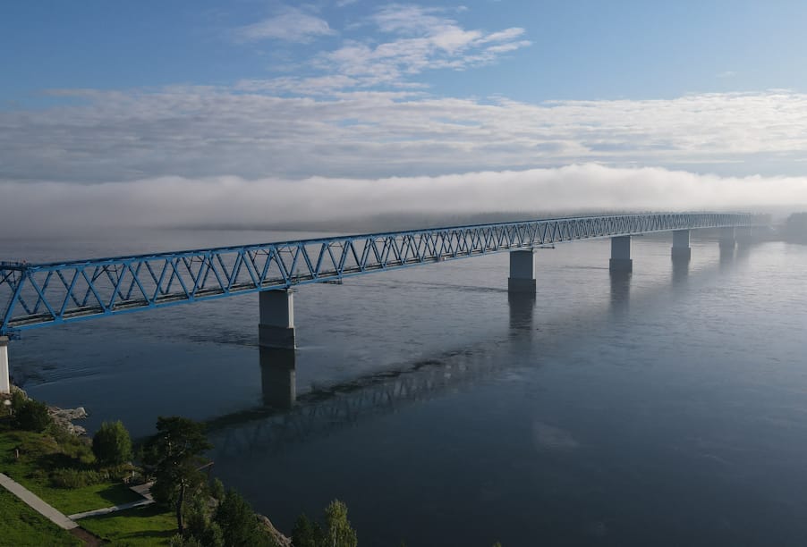 Красноярский край, Высокогорский мост